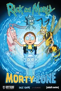 Rick and Morty: The Morty Zone Dice Game box cover