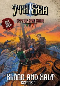 7th Sea: City of Five Sails – Blood and Salt box cover
