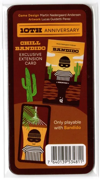 Bandido: 10th Anniversary – Chill Bandido Exclusive extension card