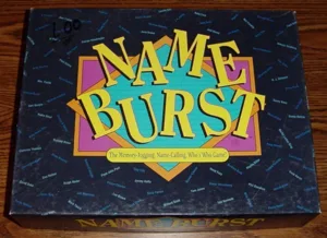 Name Burst box cover