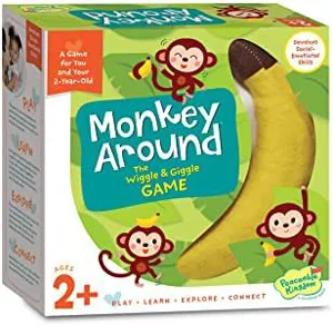Monkey Around: The Wiggle & Giggle Game box cover