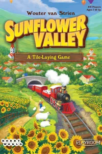 Sunflower Valley: A Tile-Laying Game box cover