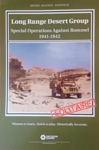 Long Range Desert Group: Special Operations Against Rommel 1941-1942 box cover