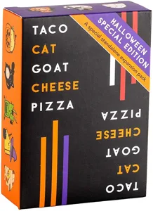 Taco Cat Goat Cheese Pizza: Halloween Special Edition box cover