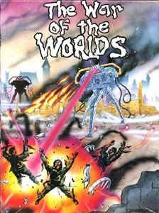 The War of the Worlds box cover