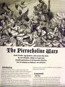 The Picrocholine Wars box cover