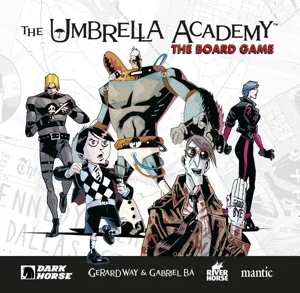 The Umbrella Academy: The Board Game box cover