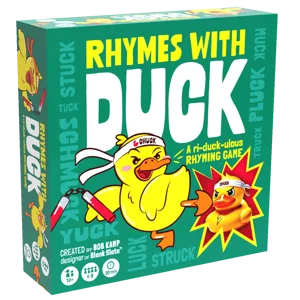 Rhymes with Duck box cover