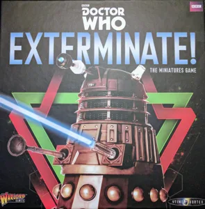 Doctor Who: Exterminate! The Miniatures Game box cover