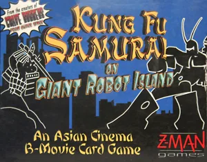 Kung Fu Samurai on Giant Robot Island box cover