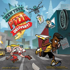 New York Pizza Delivery box cover