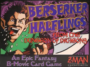 Berserker Halflings from the Dungeon of Dragons box cover