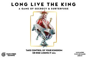 Long Live the King: A Game of Secrecy and Subterfuge box cover