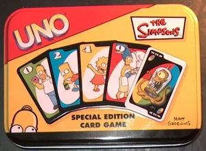 UNO: The Simpsons – Special Edition Card Game box cover