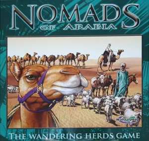 Nomads of Arabia: The Wandering Herds Game box cover