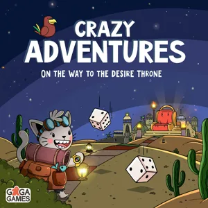 Crazy Adventures: On the Way to the Desire Throne box cover