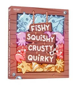 Fishy Squishy Crusty Quirky box cover