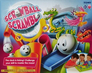 Screwball Scramble box cover