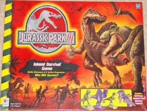 Jurassic Park III: Island Survival Game box cover