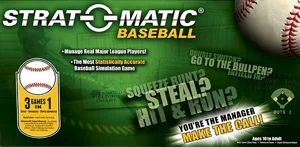 Strat-O-Matic Baseball box cover