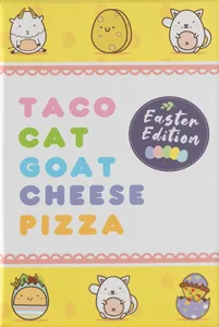 Taco Cat Goat Cheese Pizza: Easter Edition box cover