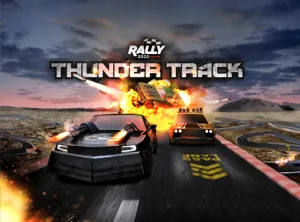 Turbo Rally Card Racing: Thunder Track box cover