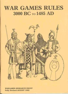 War Games Rules  3000 BC to 1485 AD box cover