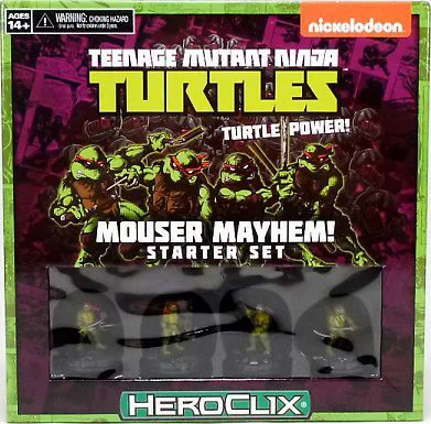 TMNT HeroClix: Mouser Mayhem Starter Set