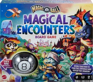 Magic 8 Ball: Magical Encounters Board Game box cover
