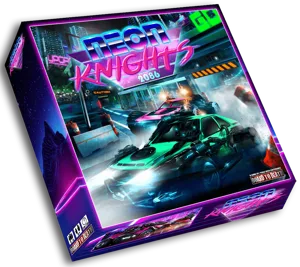 Neon Knights: 2086 box cover