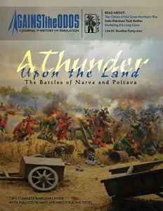 A Thunder Upon the Land: The Battles of Narva and Poltava box cover