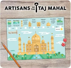Artisans of the Taj Mahal box cover
