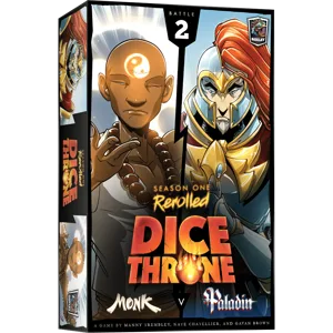 Dice Throne: Season One ReRolled – Monk v. Paladin box cover