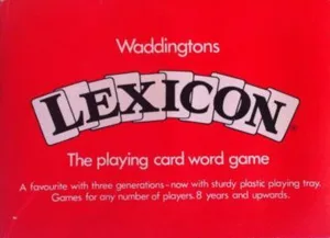 Lexicon box cover