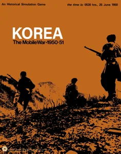 Korea: The Mobile War 1950-51 box cover