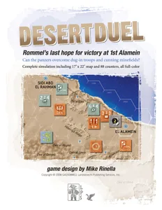 Desert Duel: First Alamein box cover