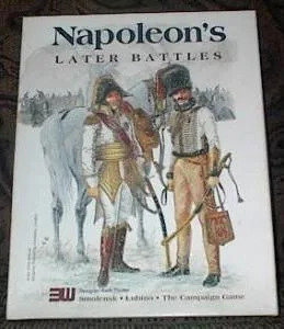 Napoleon's Later Battles I box cover