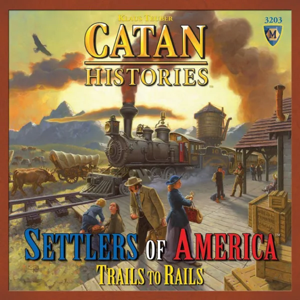 Catan Histories: Settlers of America – Trails to Rails