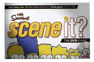 Scene It? The Simpsons Deluxe Edition box cover