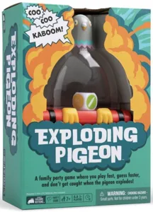 Exploding Pigeon box cover
