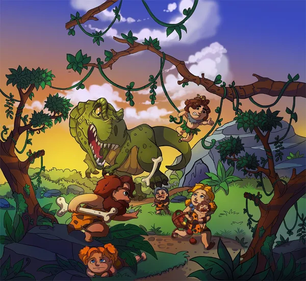 Danger! Danger! Dinosaur