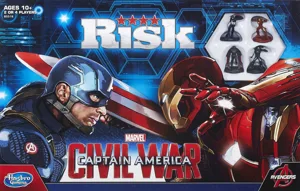 Risk: Captain America – Civil War Edition box cover