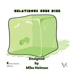 Gelatinous Cube Dice box cover