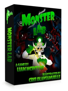 Monster Lab Card Game box cover