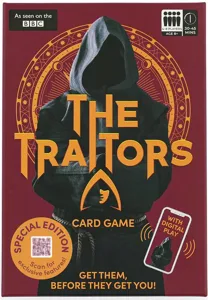 The Traitors Card Game box cover