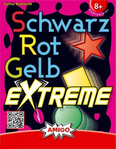Schwarz Rot Gelb Extreme box cover