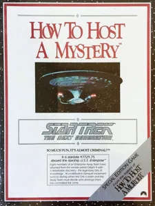 How to Host a Mystery: Star Trek – The Next Generation box cover