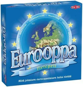 Eurooppa Tietopeli box cover