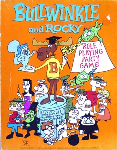 Bullwinkle and Rocky Role Playing Party Game box cover