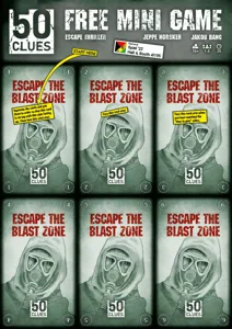 50 Clues: Escape the Blast Zone box cover